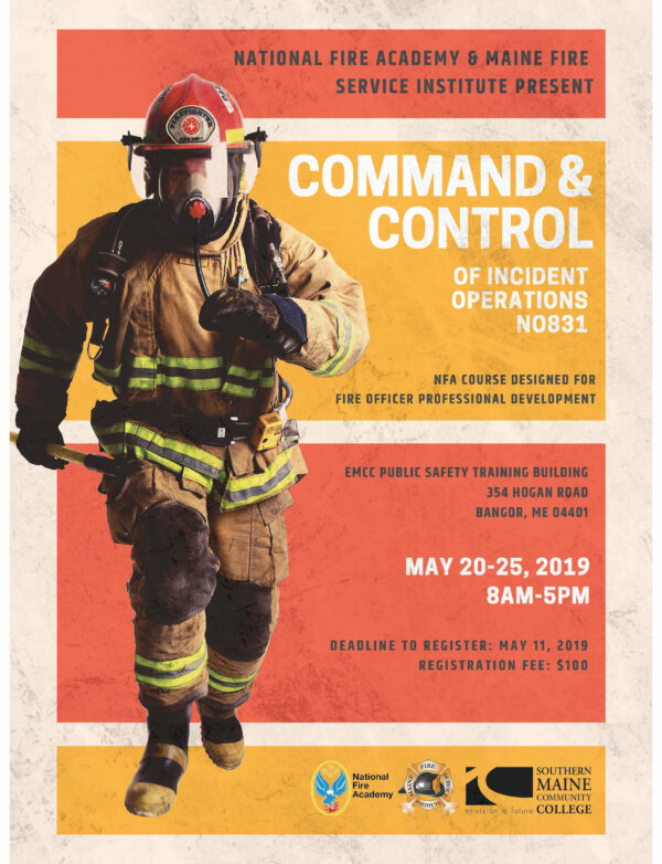 NFA Command & Control Course Maine Fire Service Institute